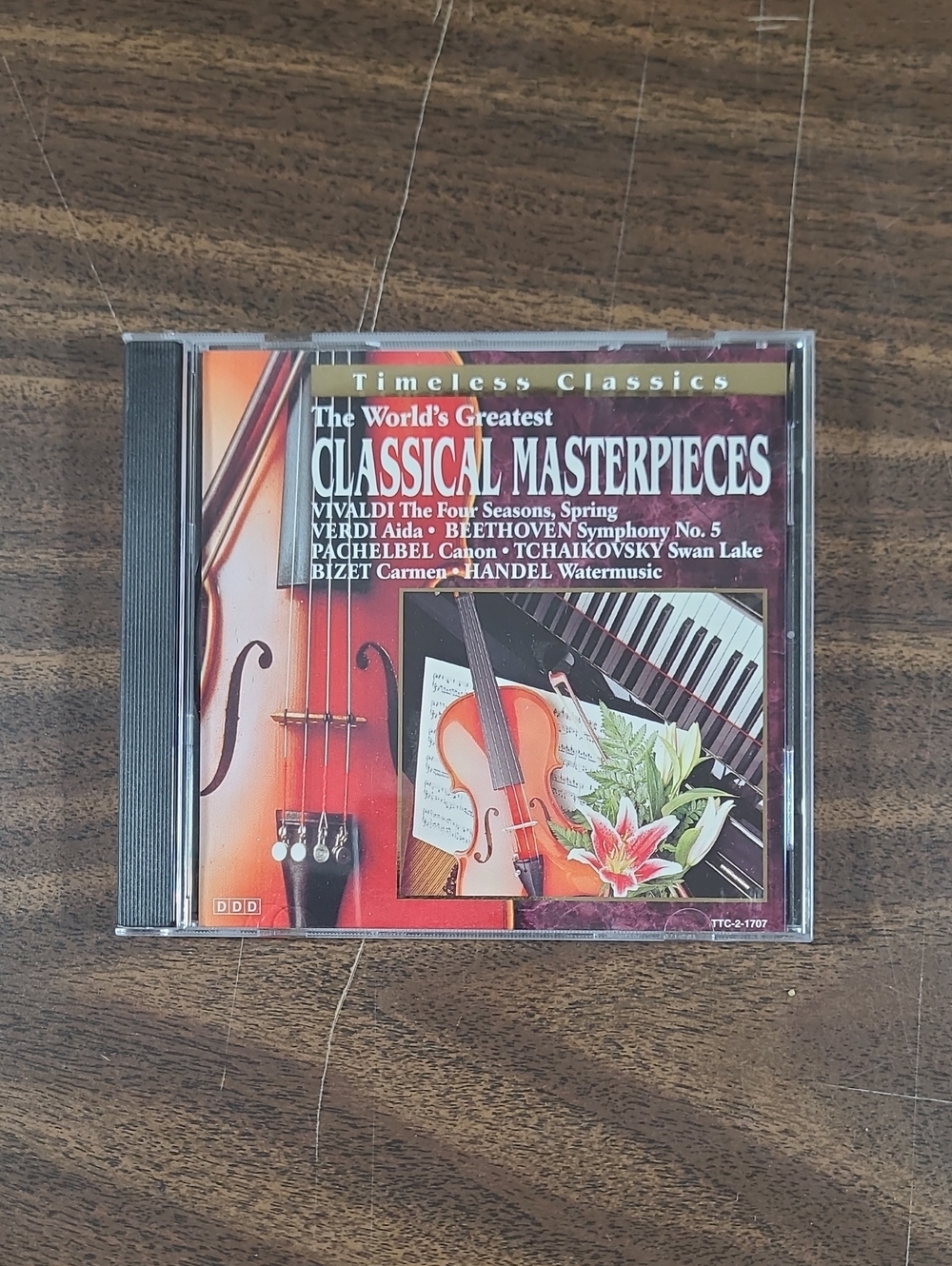 Classical Masterpieces Timeless Classics CD - Various Artists Music CD